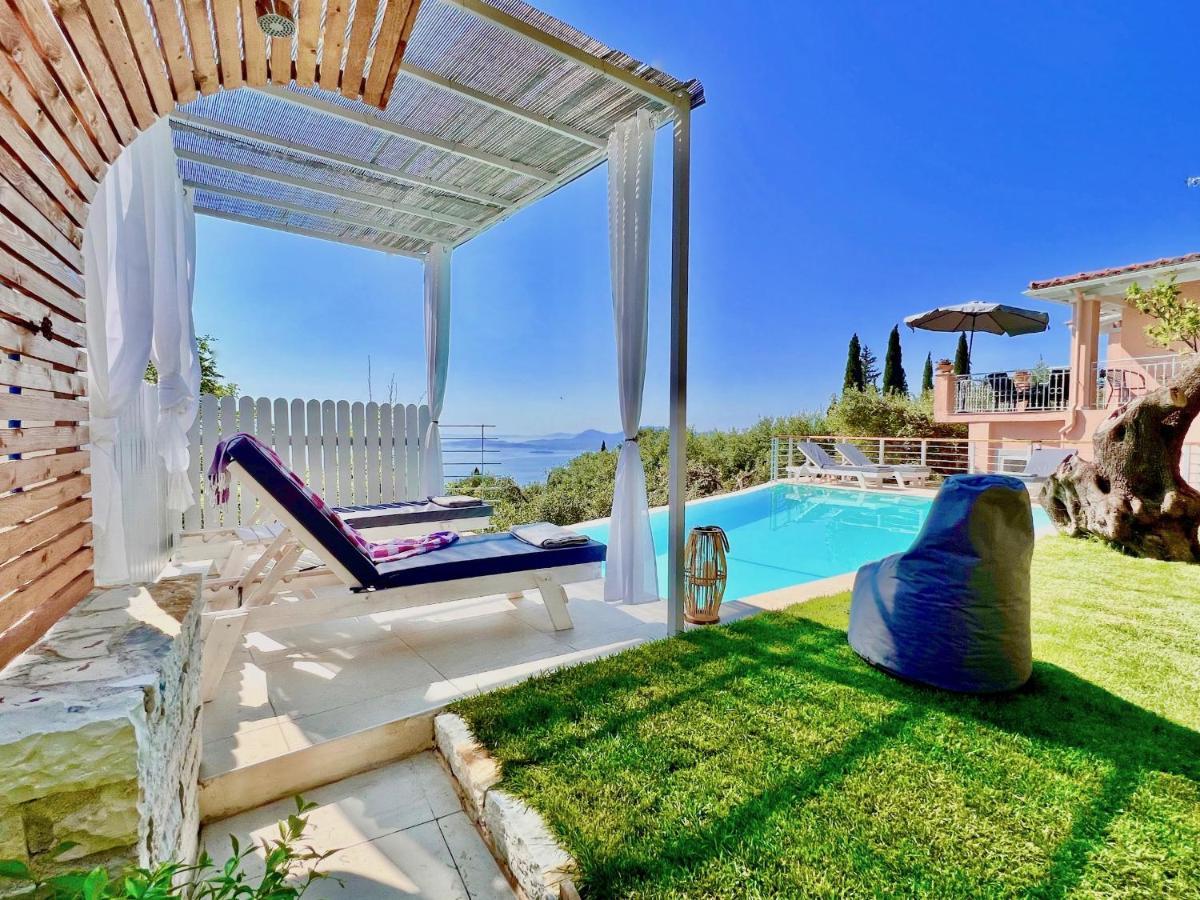 Villa Evmaria With Private Swimming Pool Spartylas エクステリア 写真