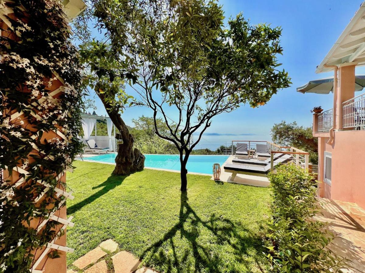 Villa Evmaria With Private Swimming Pool Spartylas エクステリア 写真