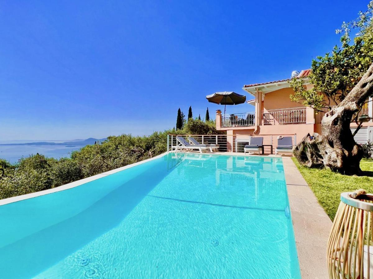 Villa Evmaria With Private Swimming Pool Spartylas エクステリア 写真