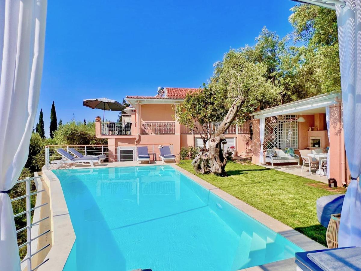 Villa Evmaria With Private Swimming Pool Spartylas エクステリア 写真