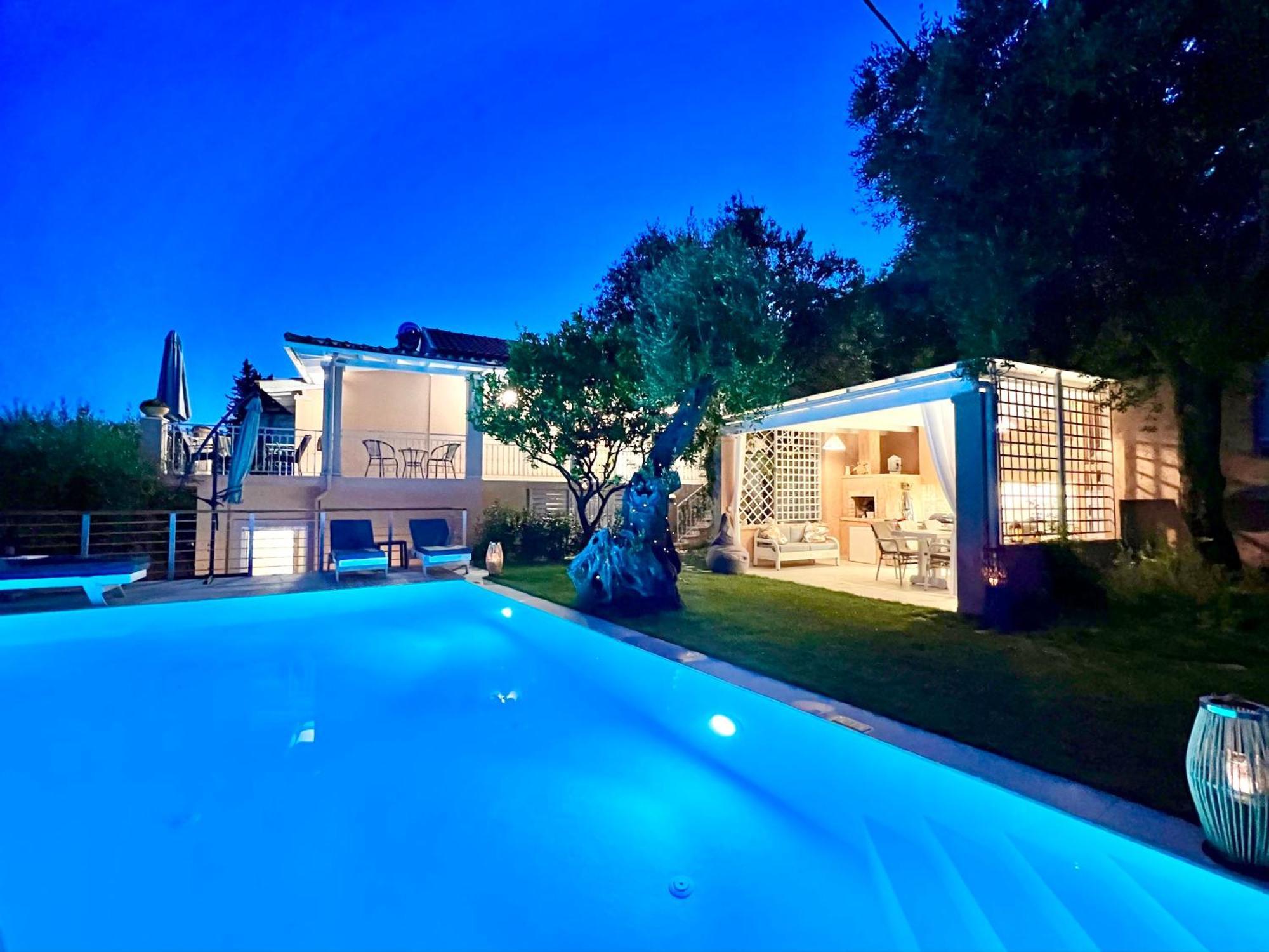 Villa Evmaria With Private Swimming Pool Spartylas エクステリア 写真