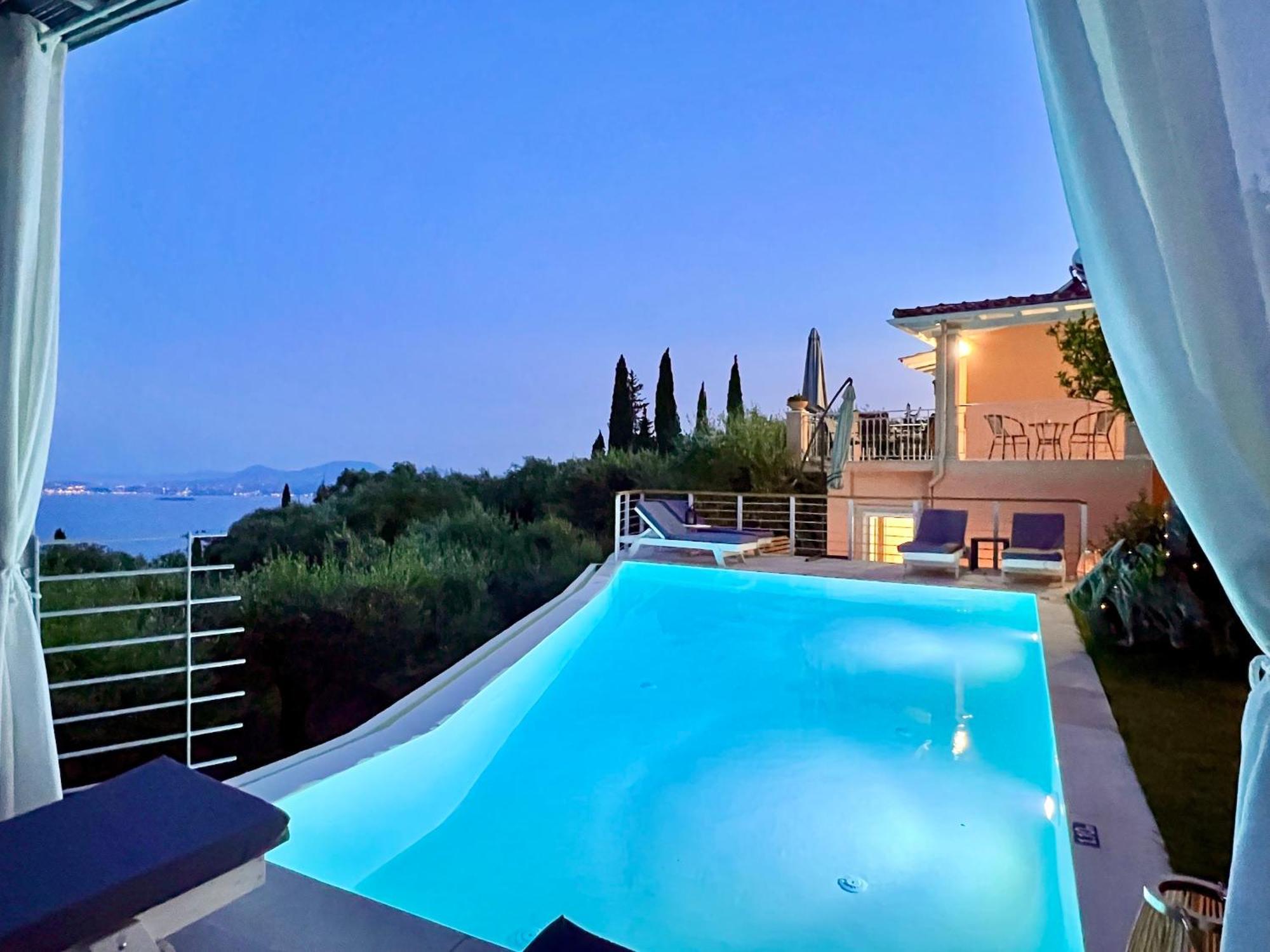 Villa Evmaria With Private Swimming Pool Spartylas エクステリア 写真