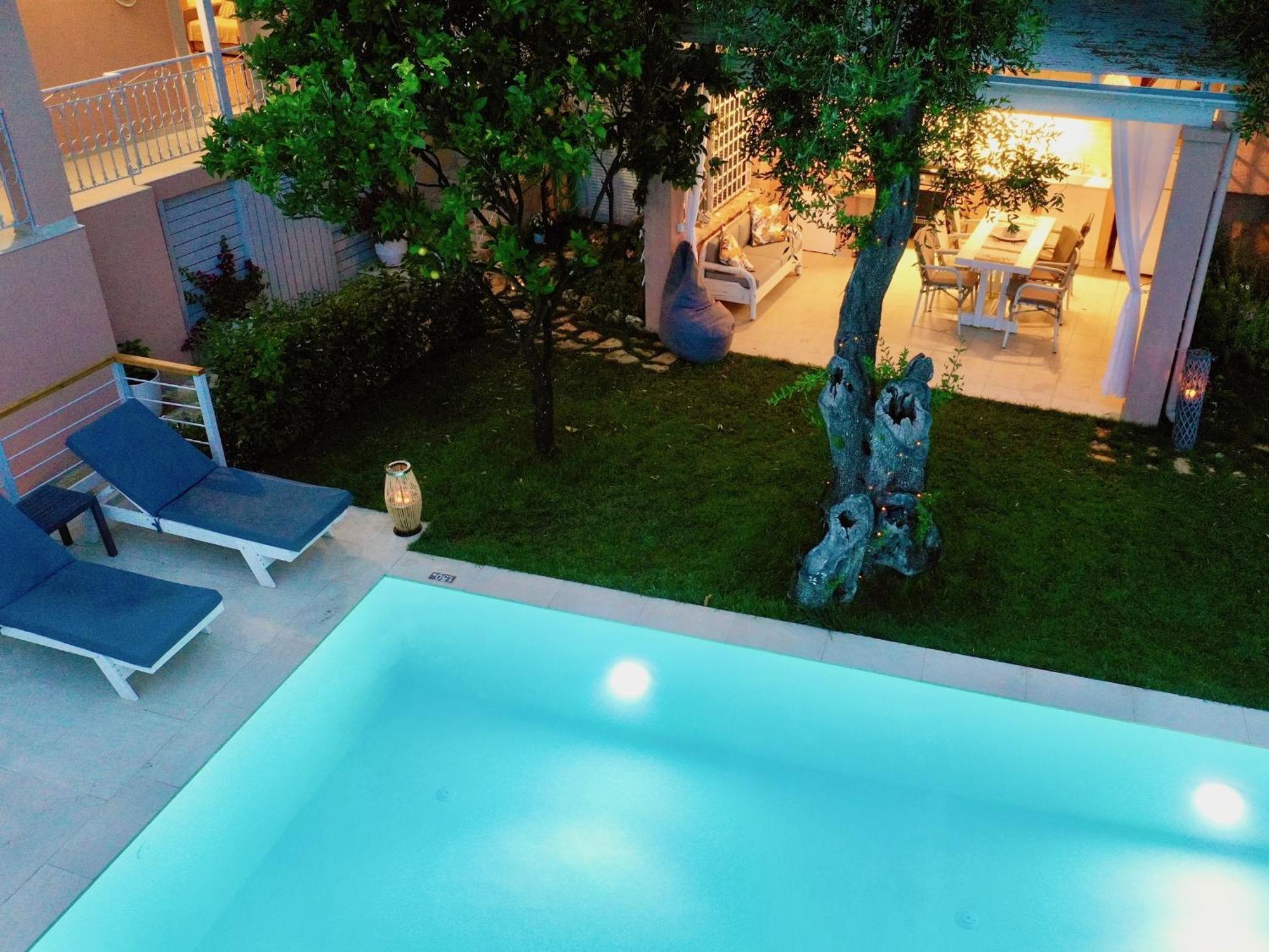 Villa Evmaria With Private Swimming Pool Spartylas エクステリア 写真